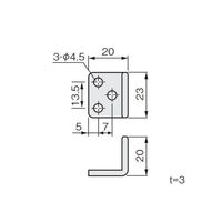 アトムリビンテック FGー040(N) (NSDー401) 三価クロメート B 080231 1セット(20ヶ)（直送品）