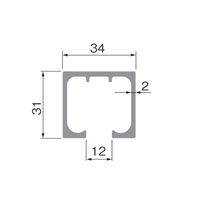 アトムリビンテック SDー1000T 1800 シルバー 081000 1本（直送品）