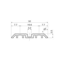 アトムリビンテック DWー131ーW32 2700mm アンバー 265348 1セット(30本)（直送品）
