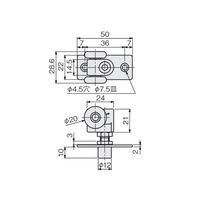 アトムリビンテック HD システム HDー22 三価クロメートB POM 079122 1セット(5ヶ)（直送品）