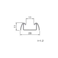 アトムリビンテック HDー002S(T) 3，640 シルバー 079027 1本（直送品）