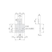 アトムリビンテック HDー13E用プレート SPHC三価 219900 1セット(2ヶ)（直送品）