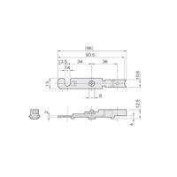 アトムリビンテック HDー18 クロ POM 鋼 208854 1セット(8ヶ)（直送品）