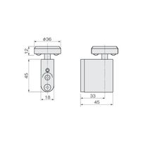 アトムリビンテック SWー750(W) ランナー 木口付 白 072240 1ヶ（直送品）