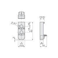 アトムリビンテック HRー292ーC8 木口カバー DG 227176 1セット(20ヶ)（直送品）