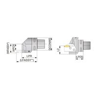 タンガロイ CーCHSR/L C4CHSR27050N 1個（直送品）