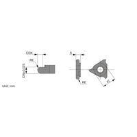 タンガロイ GBR/L43ーR GBR43050R:NS9530 1セット(10個)（直送品）