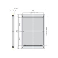 アトムリビンテック ペットくぐ~る 大 (384x494) ダークブラウン 071456 1ヶ（直送品）