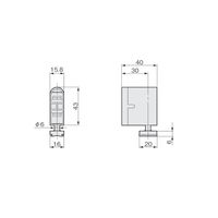 アトムリビンテック HR-421下ランナー DG 245913 1セット（5ヶ）（直送品）