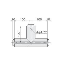アトムリビンテック SWー713T ツバ付き シルバー 217639 1ヶ（直送品）