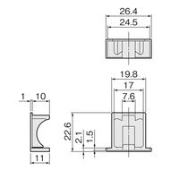 アトムリビンテック AFDー3451 茶 250709 1セット(20ヶ)（直送品）