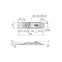 アトムリビンテック HDシステム HD-15NL 18X80 三価クロメート 080115 1セット（10ヶ）（直送品）