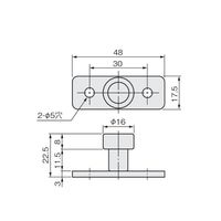 アトムリビンテック FGー080 (SDー4000) SUSー304 080104 1セット(5ヶ)（直送品）