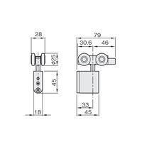 アトムリビンテック SDー8000ーK ダークブラウン DG 191973 1ヶ（直送品）