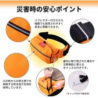 日本エイテックス 避難くん 防災キャリー&ティッシュバッグ 01-158 1個（直送品）