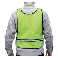 大中産業 反射材付きベスト ビブス 蛍光グリーン KGBIー5526 1枚（直送品）