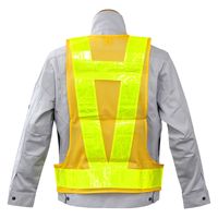 大中産業 反射ベストLL イエローxイエロー YYー70ーLL 1枚（直送品）