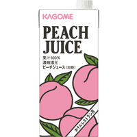 【紙パック】カゴメ ホテルレストラン用 ピーチジュース 1L1箱（6本入）