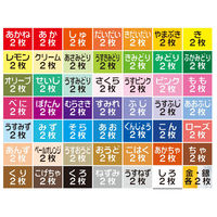 50色折り紙　11.8cm　1セット（500枚：100枚入×5冊）