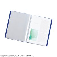 soeru　クリヤーブック　20P　アイスブルー　N8101-14　1セット（5冊）