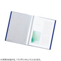 soeru　クリヤーブック　20P　マンダリンオレンジ　N8101-4　1セット（5冊）