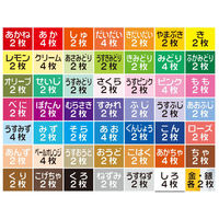 50色折り紙　10cm　1セット（600枚：120枚入×5冊）