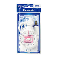 電源タップ ダイヤルタイマー 3時間形 1mコード付 ホワイト WH3211WP パナソニック