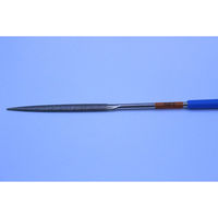 ツボ万 10S-2 ダイヤモンドヤスリ精密S 半丸 1本（直送品）