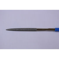 ツボ万 12K-2 ダイヤモンドヤスリK 半丸 1本（直送品）