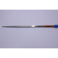 ツボ万 12S-4 ダイヤモンドヤスリ精密S 角 1本（直送品）