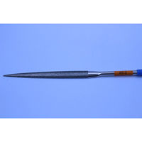 ツボ万 8S-2 ダイヤモンドヤスリ精密S 半丸 1本（直送品）