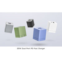 デジフォース D0061CG cube 20W 1A1C チャコールグレー 1個（直送品）