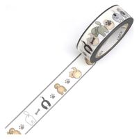 マスキングテープ 犬のおしり UR-0193 1個 カミイソ産商（直送品）