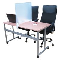 サンケーキコム 間仕切りクランプ式 台座 U型 2個組 CL-02-2W 1セット