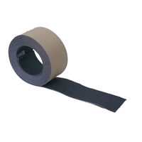 キラックス 屋外用すべり止めテープ 黒 10巻セット 50mmx5m #SD01-B 1セット(10巻入)（直送品）