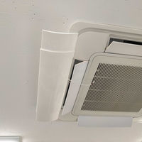 エスケイジャパンエアコン用風向調整板　エアスポ エスケイジャパン SKJ-AS1 1セット(4個入)（直送品）