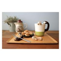 デコレコーポレーション 箸置き カワウソ 陶器 チョコ 391376 1個（直送品）