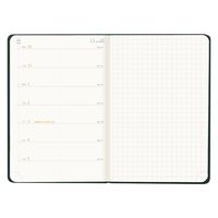 ２０２３年度1月始まりダイアリー ロディア ウェブプランナー　ウィークリーホリゾンタルＡ６ 1週間レフトタイプ ブラック 1冊（直送品）