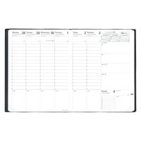 ２０２３年度1月始まりダイアリー クオバディス トリノート　クラブ 1週間バーチカルタイプ マロングラッセ 1冊（直送品）