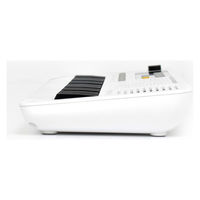 ONETONE ワントーン ミニ37鍵盤キーボード LEDディスプレイ OTK-37M/WH x 3台 (USBケーブル付き/MIDI対応)（直送品）