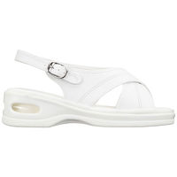 ストリックスデザイン ナースサンダル エアークロスサンダル ホワイト LL（わけあり品）