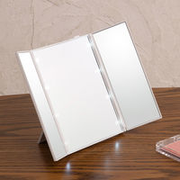 永井興産 ビューティーミラー 幅230×奥行125×高さ105mm　 ホワイト NK-2720WH-12 １セット（12個入）（直送品）