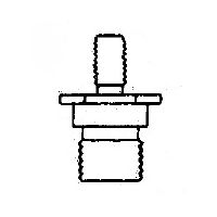 【刈払機用品】新宮商行 シングウ オートタップナイロンカッター2　7mmボルト仕様　1個（直送品）