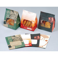 惣菜袋 ルックバッグ No.4S デリフード 2000枚(100×20) 00358771 1ケース(2000枚入(100枚×20袋))（直送品）