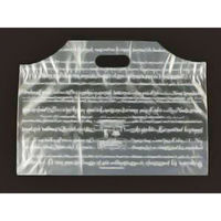 レジ袋 フラットバッグバイオ25 M フランス 1000枚(100×10) 0486884 1ケース(1000枚入(100枚×10袋))（直送品）