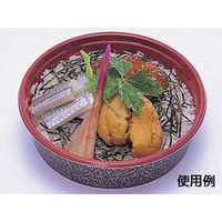 福助工業 寿司容器 富久折 D-130 雅 1200枚(50×24) 0590738 1ケース(1200枚入(50枚×24袋))（直送品）