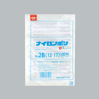 真空袋 ナイロンポリ 新Lタイプ No.2B (12-17) 4000枚(100×40) 0707511（直送品）