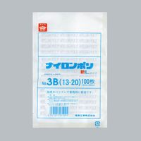 福助工業 真空袋 ナイロンポリ 新Lタイプ No.3B (13-20) 4000枚(100×40) 0707554（直送品）