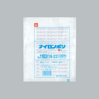 真空袋 ナイロンポリ 新Lタイプ No.11B2 (18-22) 2000枚(100×20) 0707767（直送品）