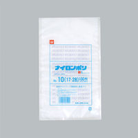 真空袋 ナイロンポリ 新Lタイプ No.10 (17-28) 2000枚(100×20) 0707740（直送品）